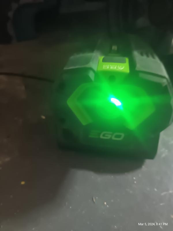 New battery= 4 stars; Ego support=0 stars