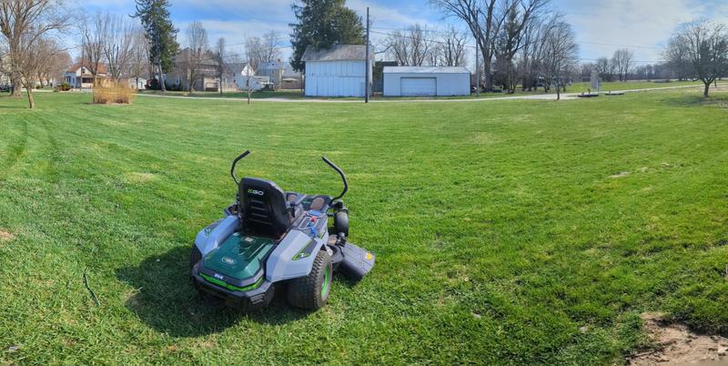 Customer photo 13 of the EGO Z6 52-inch zero turn mower